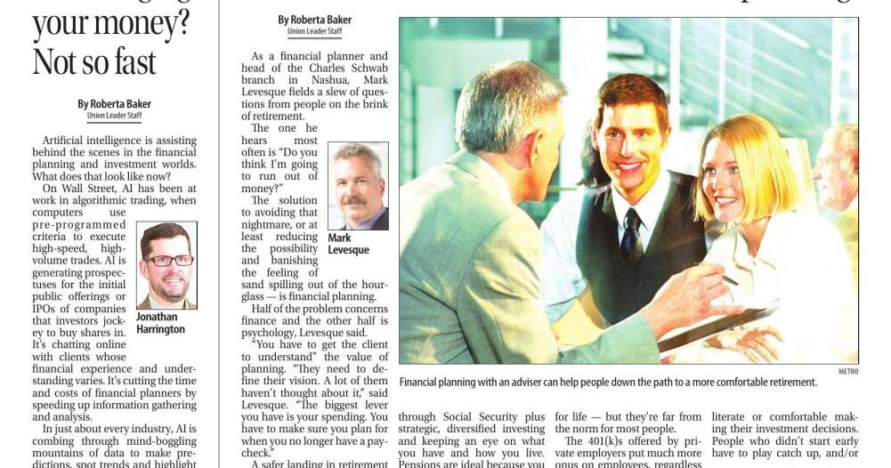 Financial Planning | Special Sections