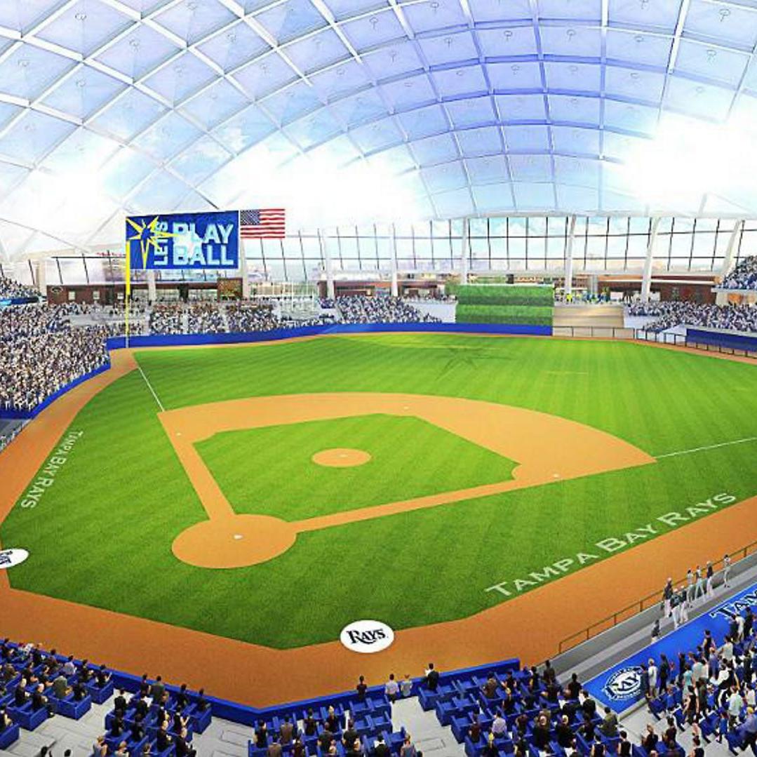 Rays announce plans for Tampa stadium, Red Sox