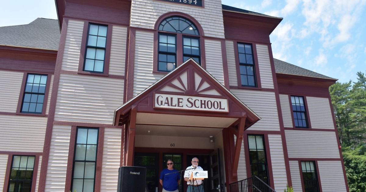 Physically moved and rehabbed, Belmont’s former Gale School has new life at new location