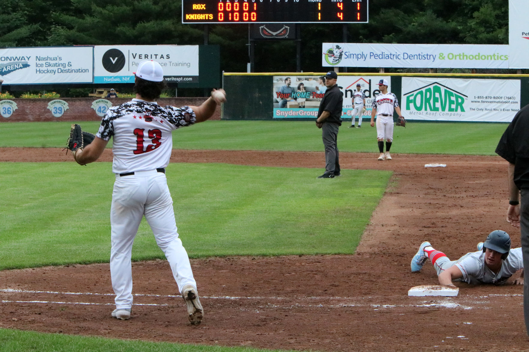 FCBL Brockton Rox forced to go without fans in home opener against Silver Knights Sports unionleader