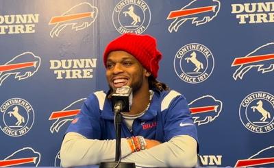 Damar Hamlin At Bills Workouts, Cleared For Football Activities I