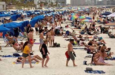 No Coronavirus Party U S Spring Break Destinations Crack Down On
