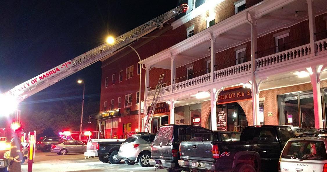 45 people displaced by apartment building fire in Nashua's Railroad ...