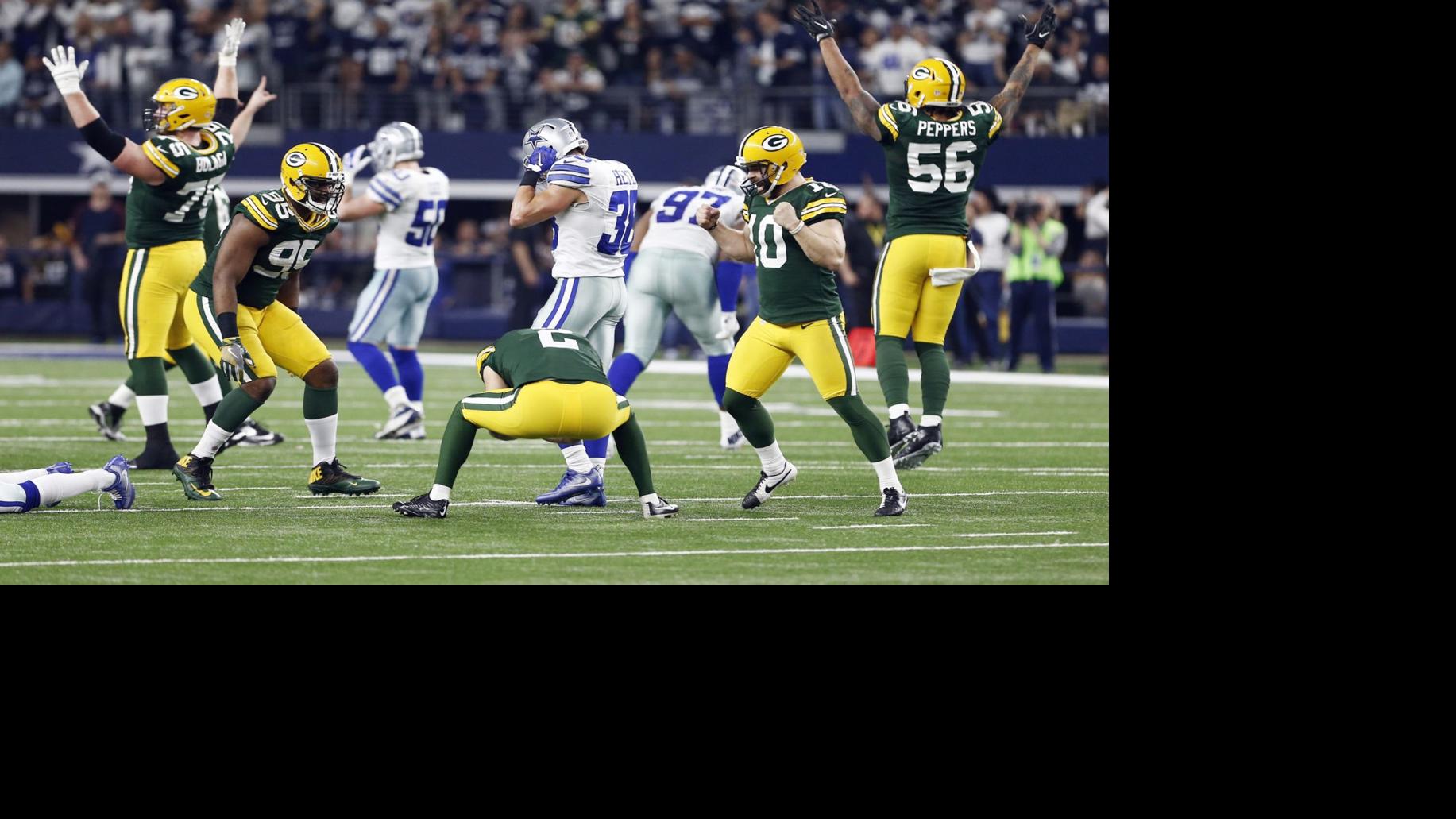 Green Bay Packers beat Dallas Cowboys on last-second FG in instant