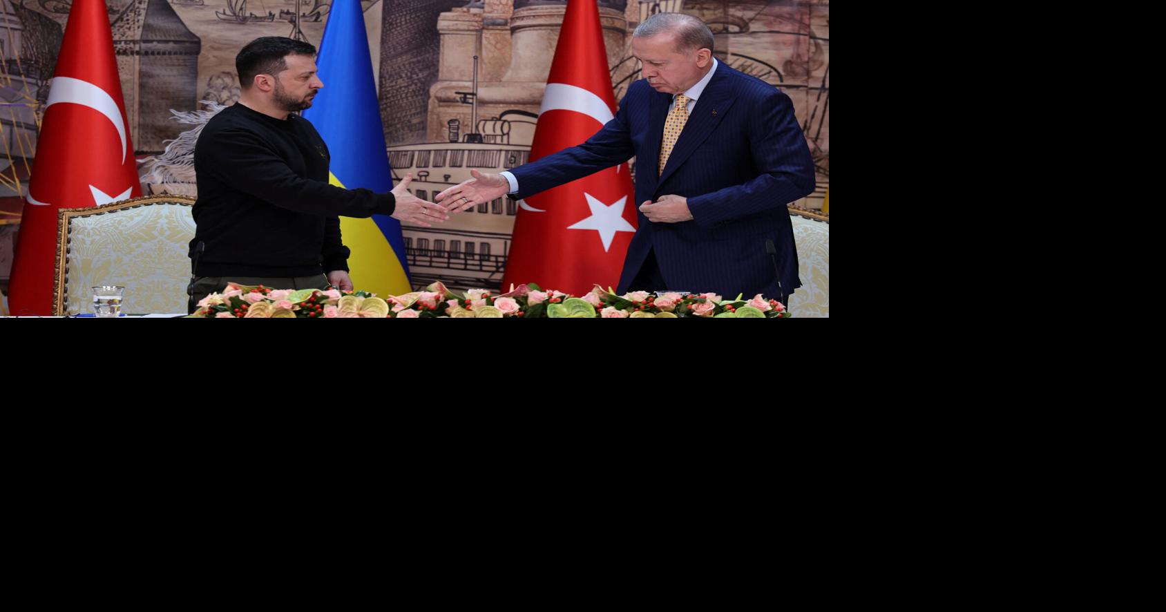 Turkey offers to host Ukraine-Russia peace summit after meeting Zelensky
