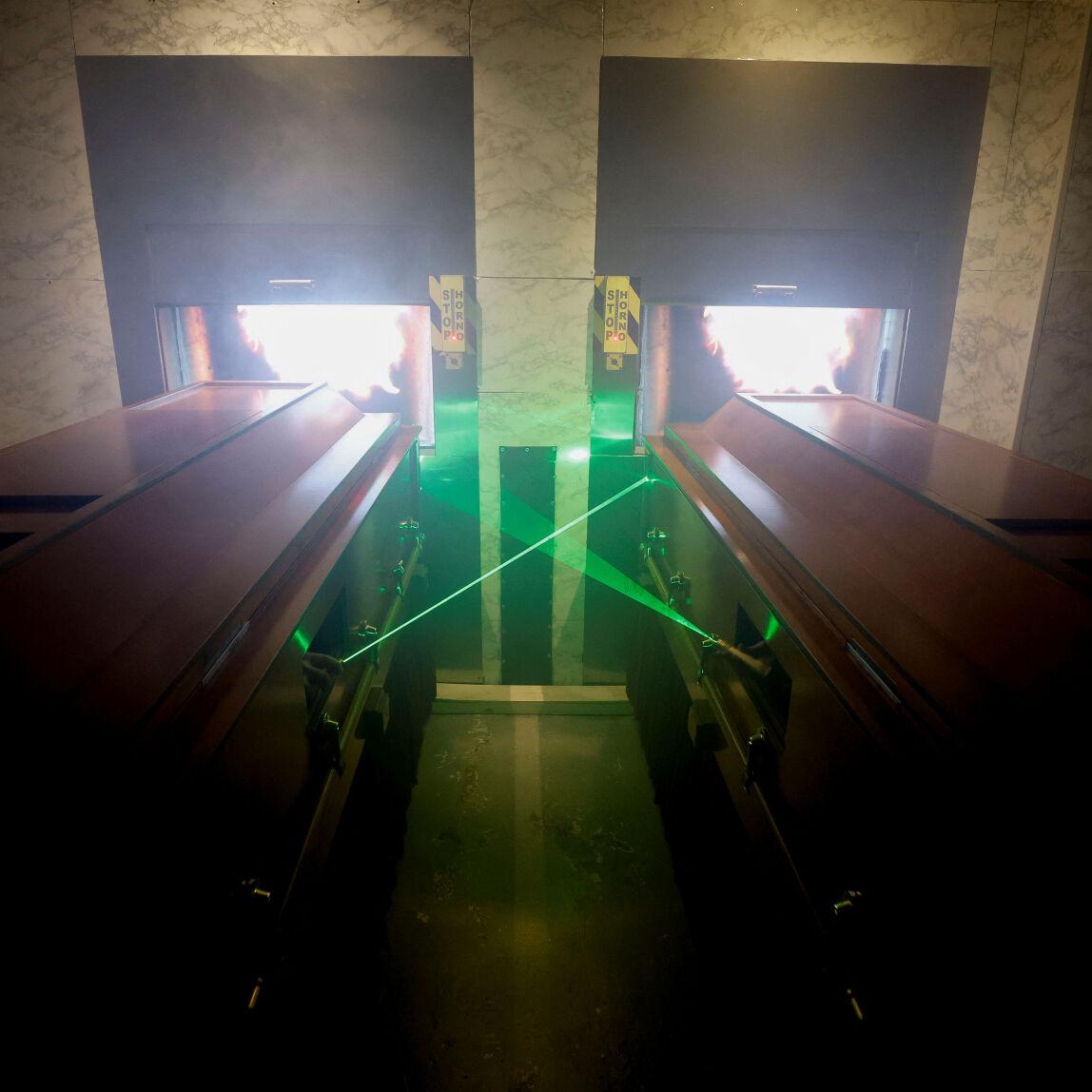 World's smallest escape room is a coffin