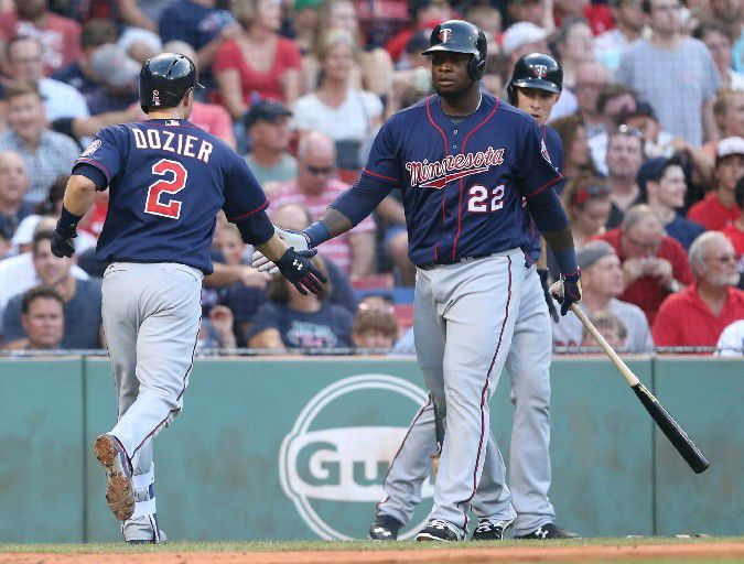 Twins' Brian Dozier hits inside-the-park homer