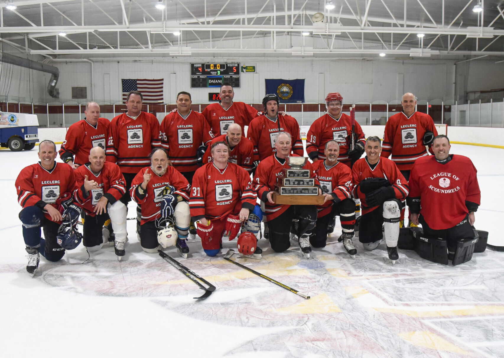 LeClerc State Farm Insurance wins mens hockey title Sports unionleader