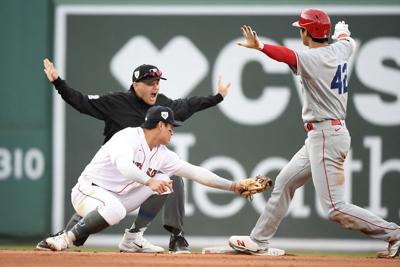 Yu Chang powers Red Sox past Angels