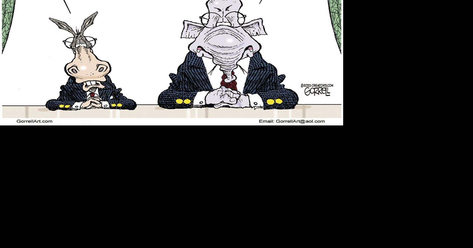Editorial Cartoon: Bob Gorrell Cartoons unionleader com