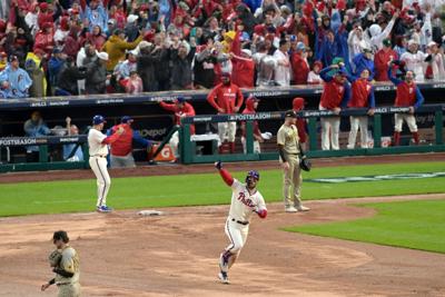 Phillies advance to World Series, beat Padres in NLCS Game 5 - The