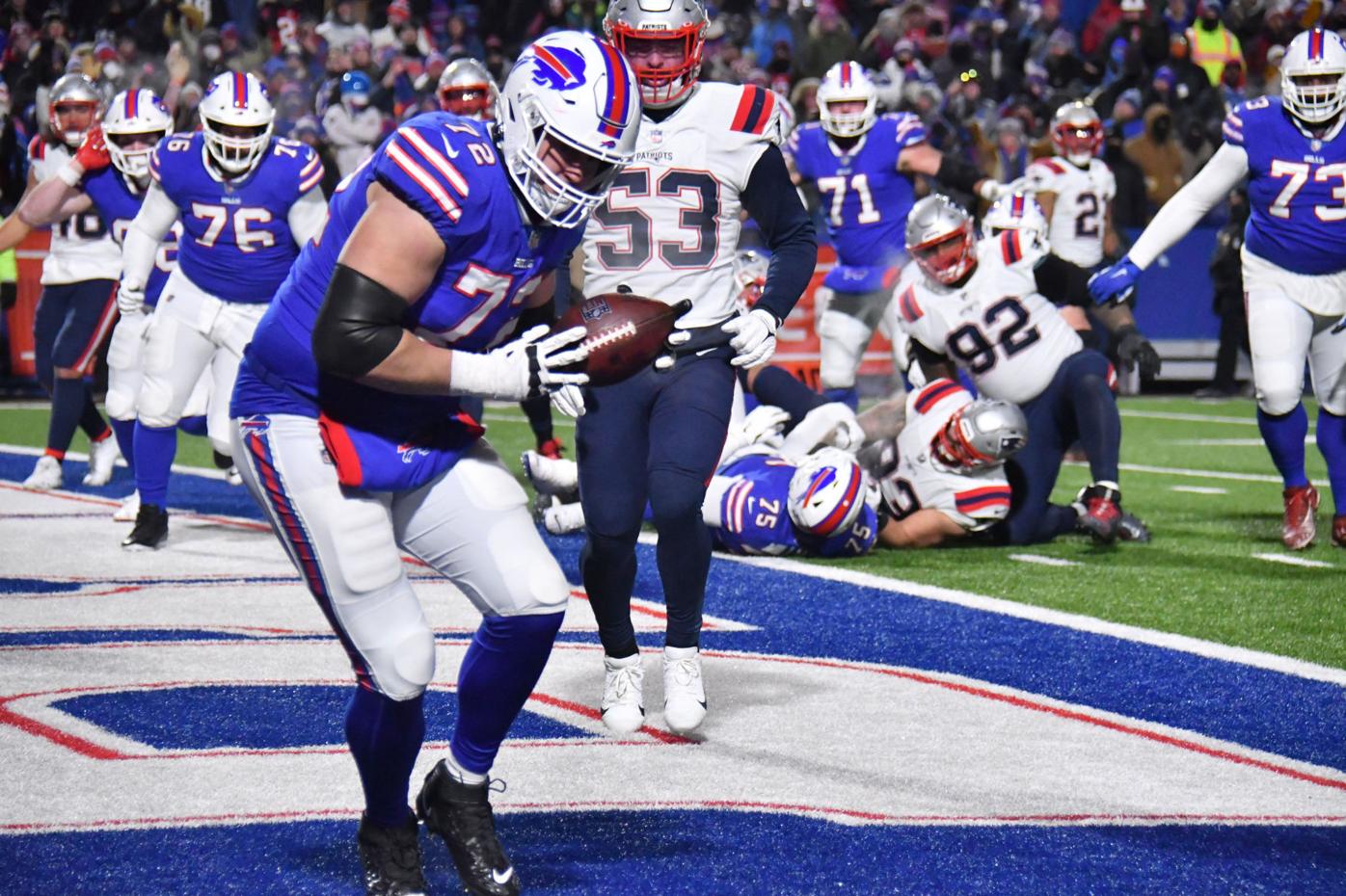 Josh Allens throws 5 TDs as Bills throttle Patriots, 47-17