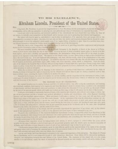 Lincoln's Plan  United States History I