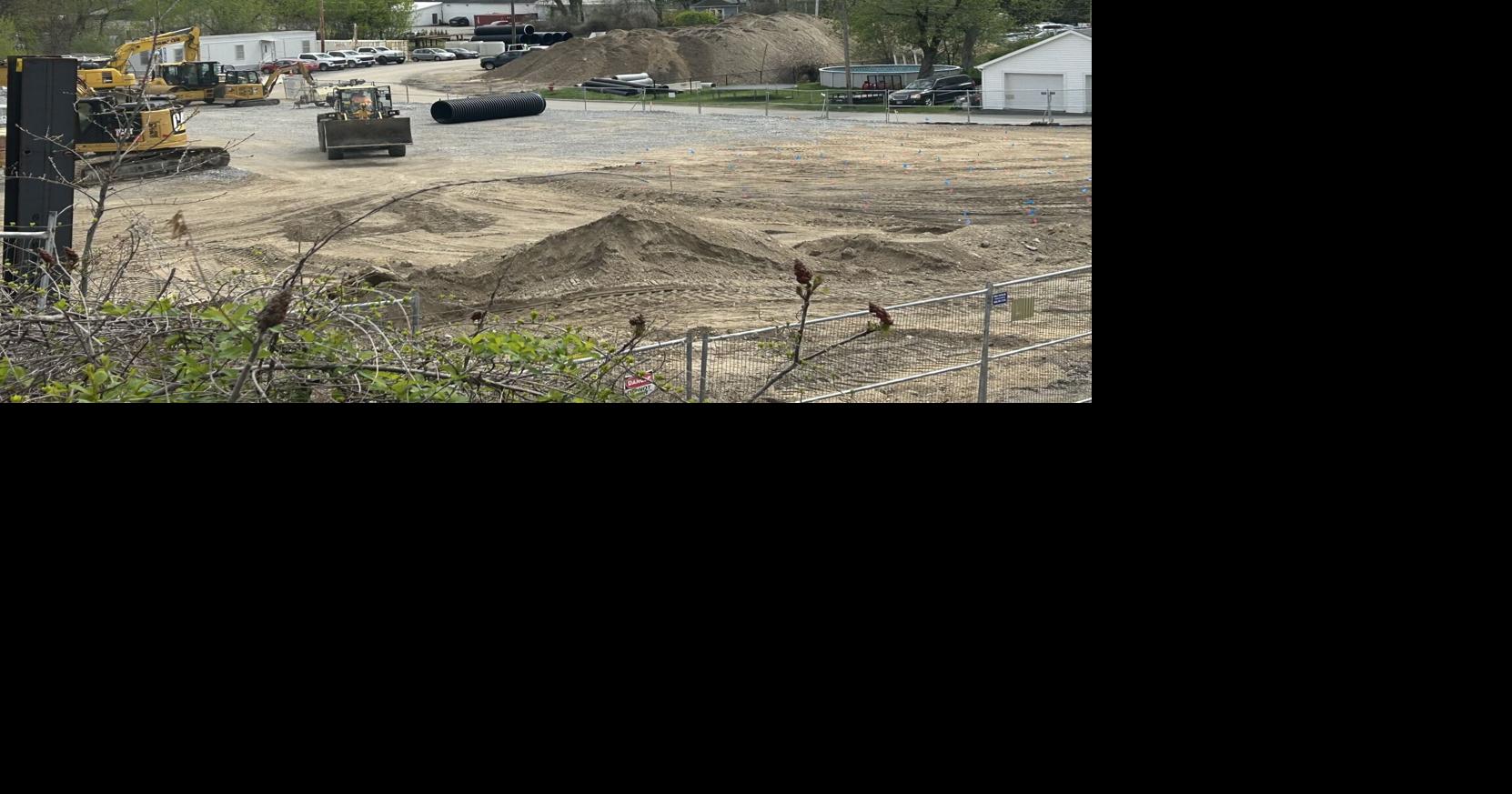 Construction underway for parking garage in Derry’s Abbott Court