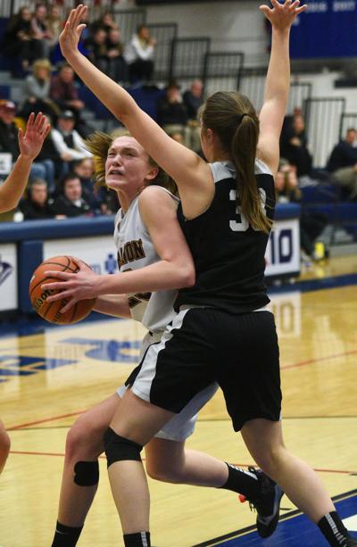 Girls Basketball Lebanon Ends Hanover S 40 Game Streak