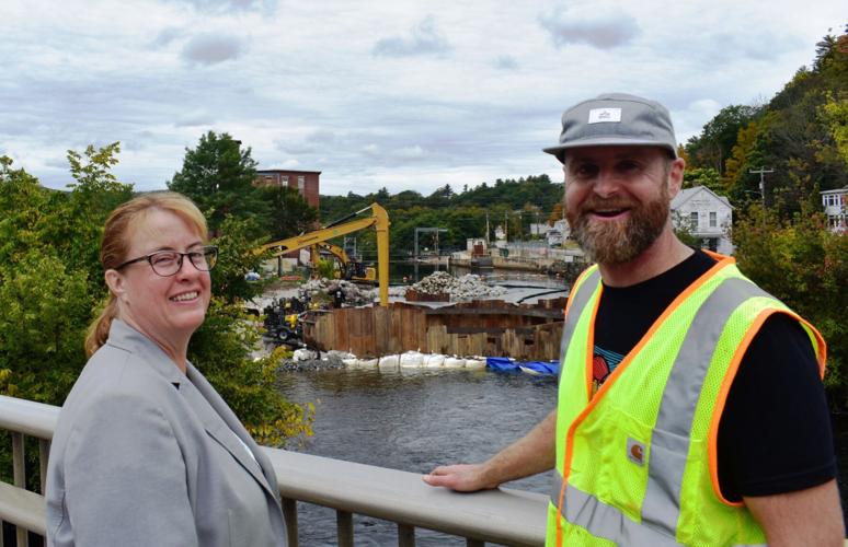 Coffer dam for Mill City Park project