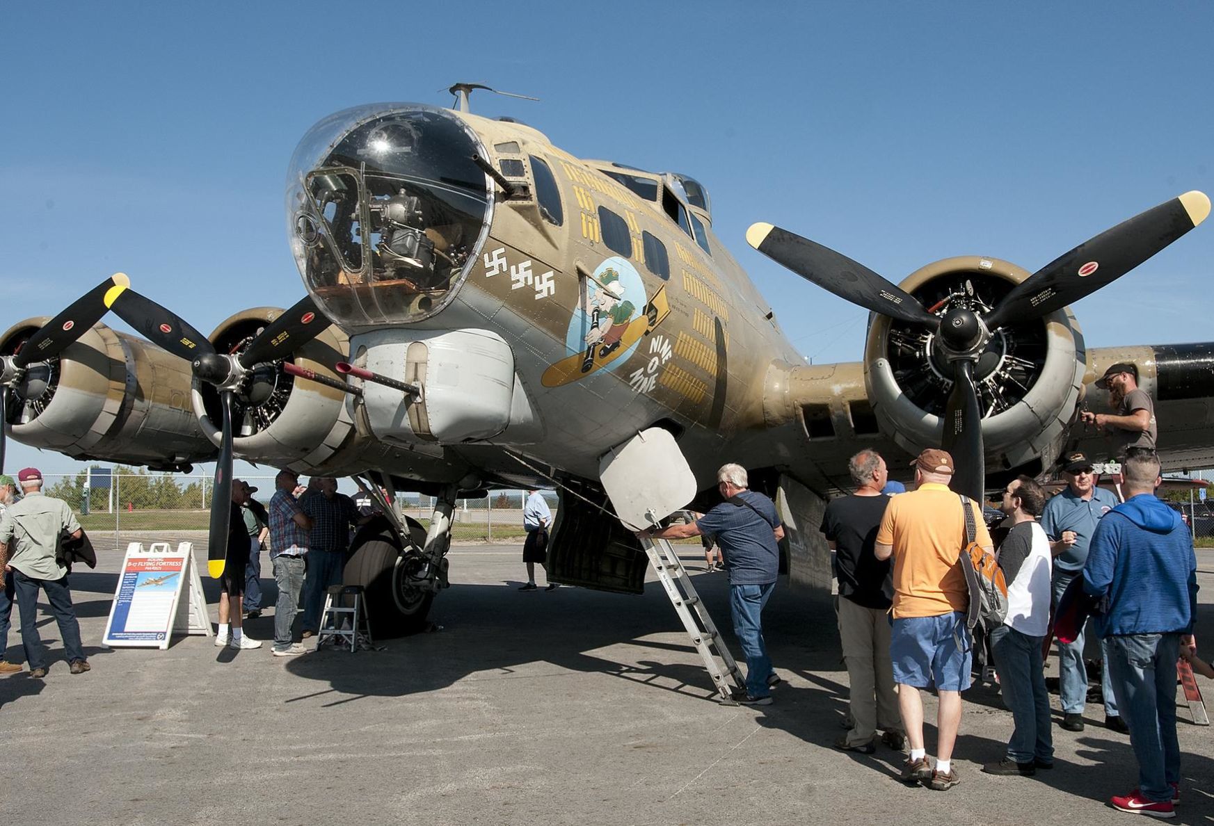 Seven Dead In B-17 Crash; Bomber Had Just Appeared In NH | Public ...