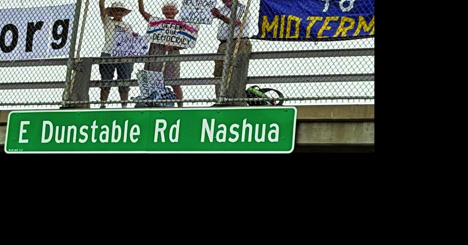 Nashua police issue summonses to NH Bridge Brigade members over highway sign law