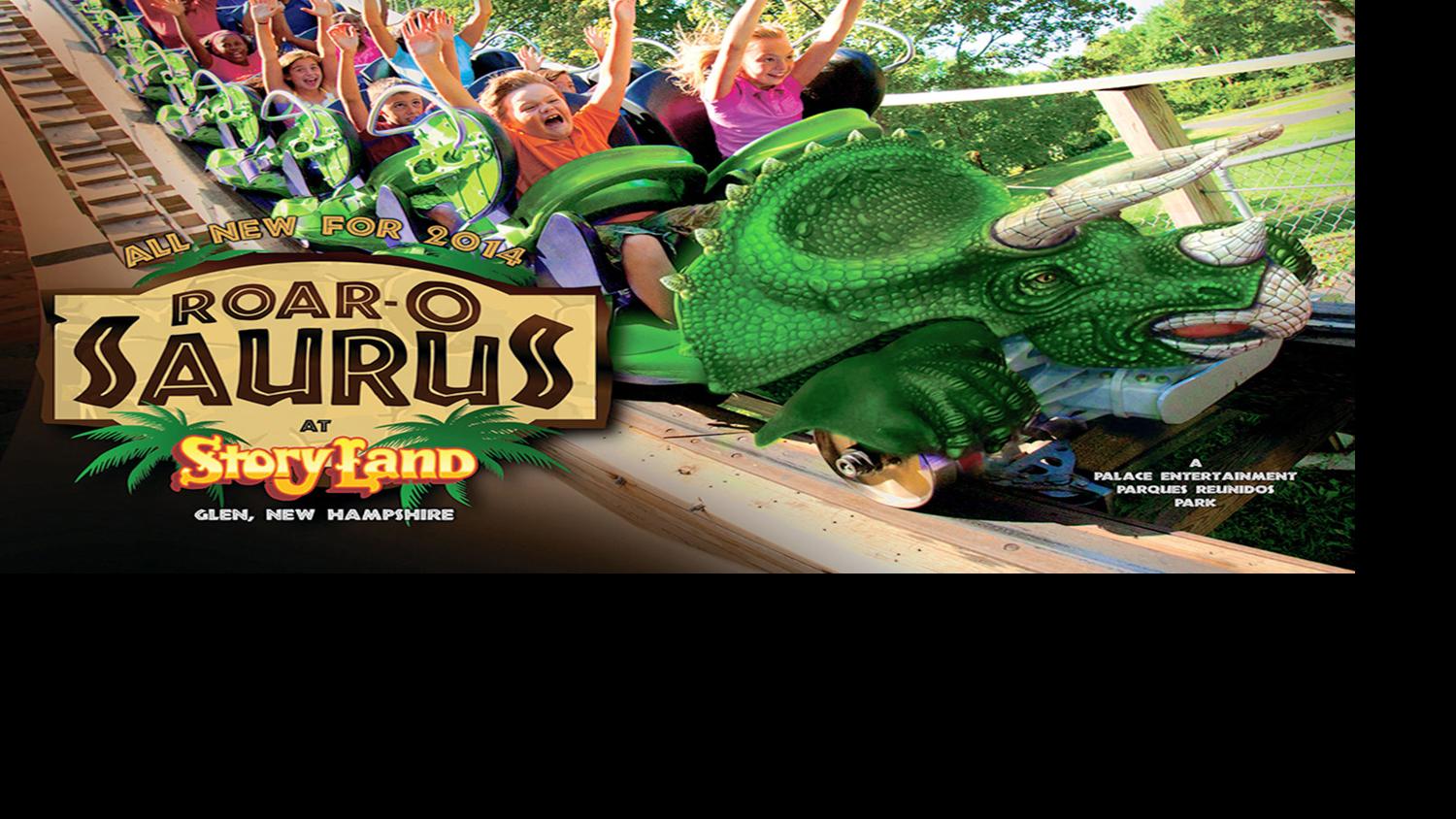 Roar-O-Saurus, Roller Coaster in NH