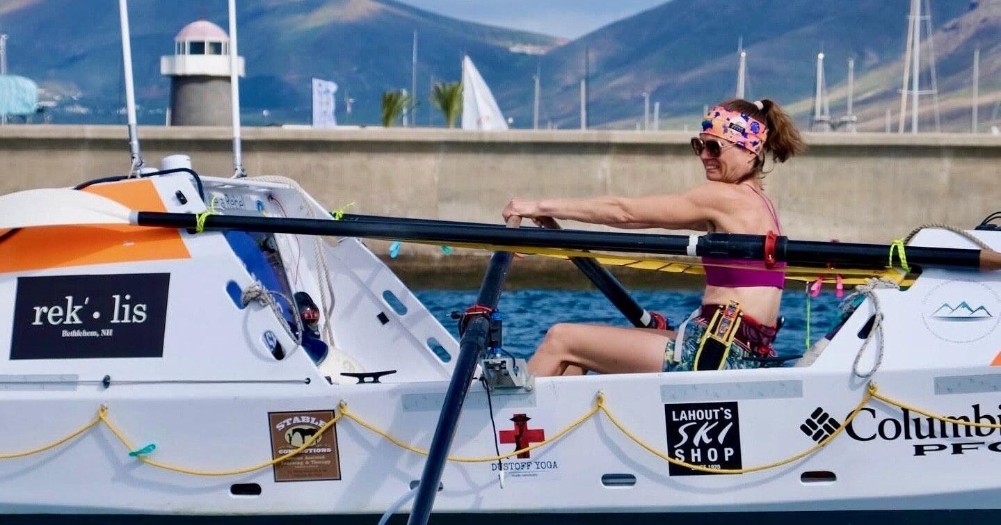 From trauma to triumph : Bethlehem woman prepares for solo row across the Atlantic Ocean