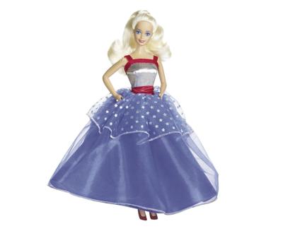 blue and white dress barbie Year 1995 Barbie Collector Edition 12 Inch Doll main image 1