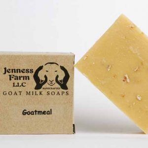 Goatmeal soap from Jenness Farm