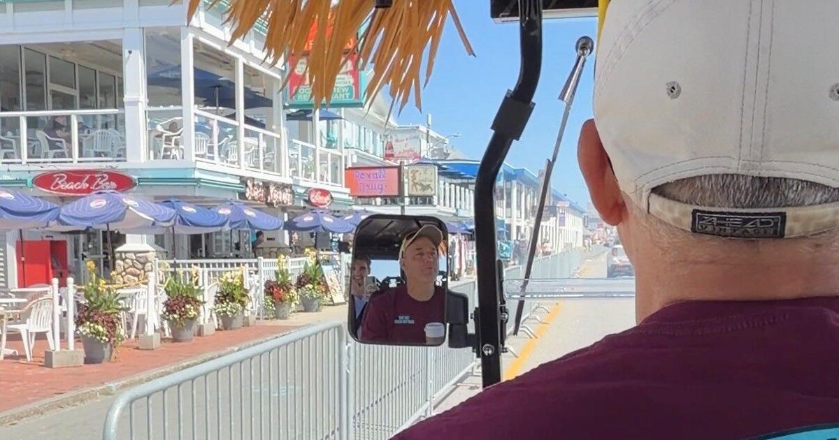 Hampton's Tiki Taxi driver ditched a quiet retirement for beach-shuttle life