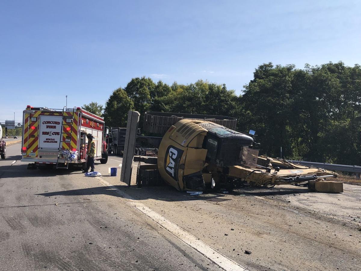 Trailer Carrying 38 000 Pound Excavator Overturns On I 93 Public Safety Unionleader Com Watch video of theatrical trailer (union leader) now at bollywood hungama. pound excavator overturns on i 93