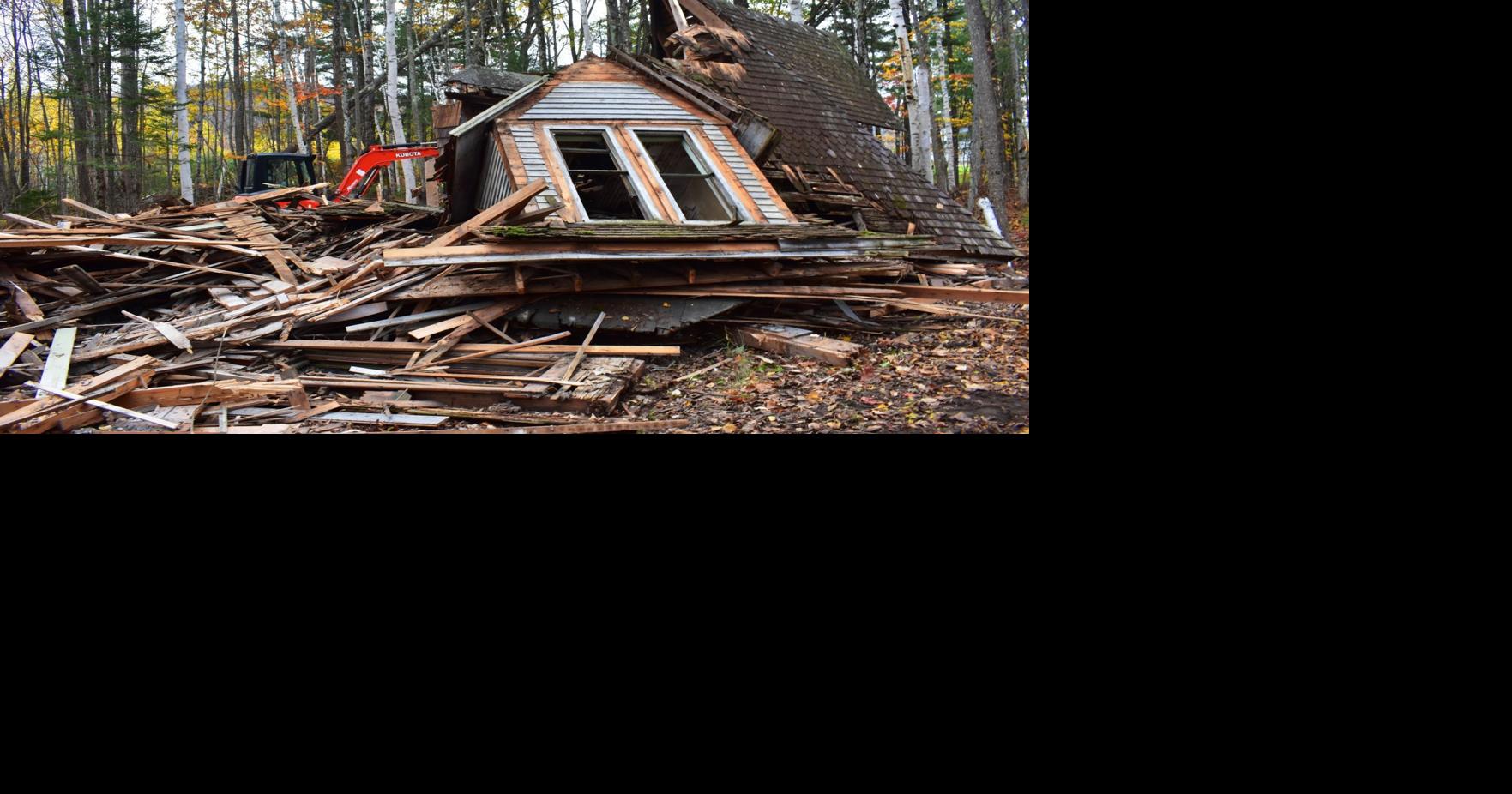 Christmas In The Woods Maplewood 2022 After Nearly A Century Of Decay, Bethlehem's Maplewood Train Station Razed  With Hope Of Rising Again | History | Unionleader.com