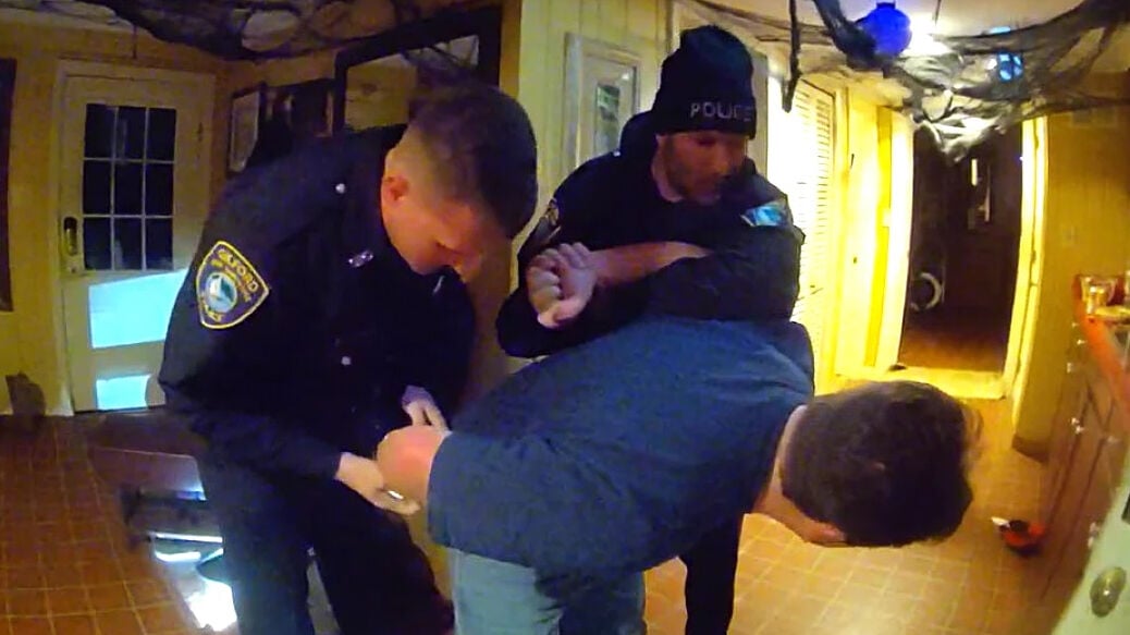 Gilford couple sue town, officers after underage drinking party probe