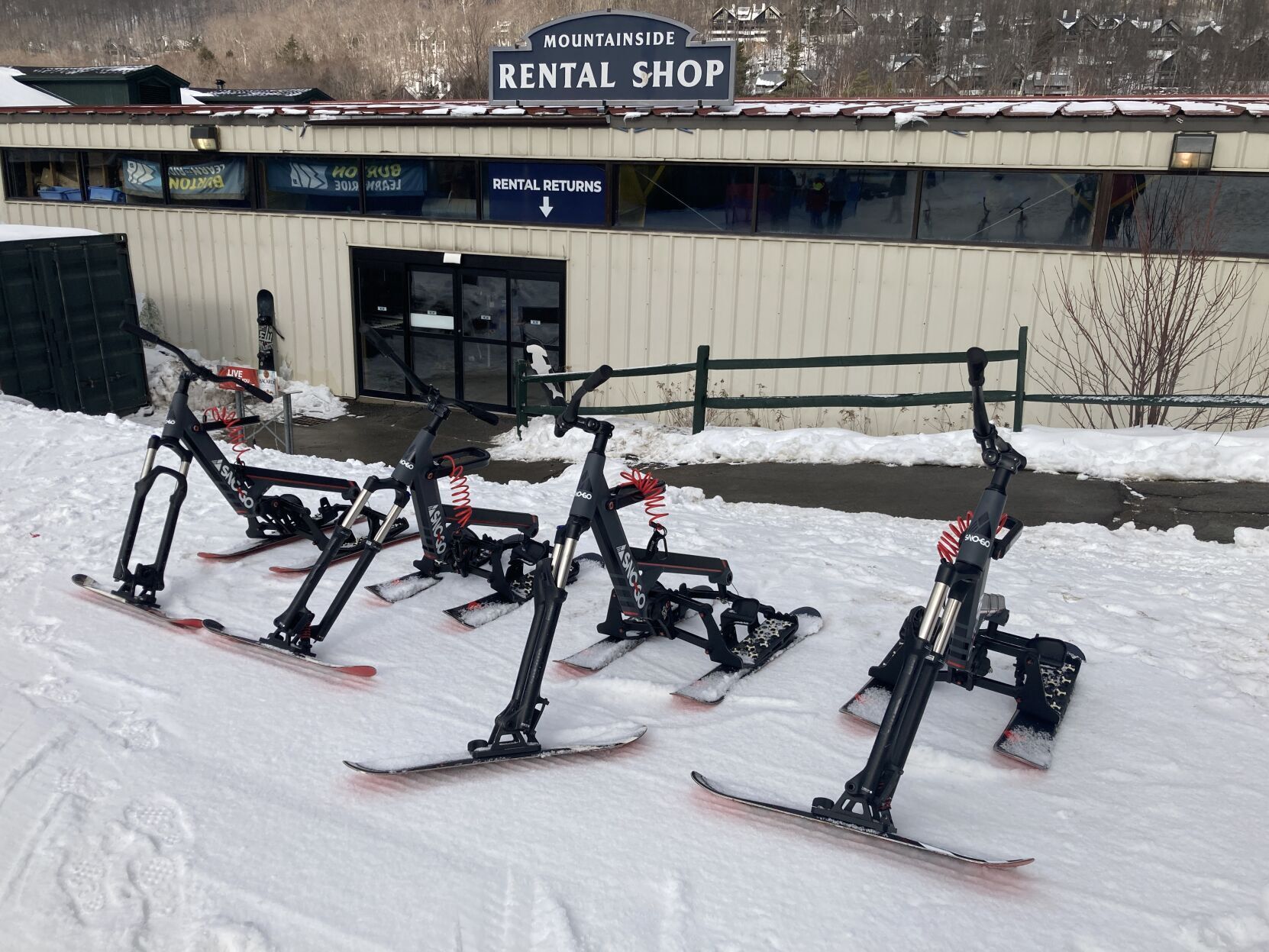 Snow bike best sale rentals near me