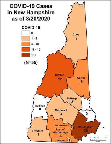 Eleven New Covid 19 Cases Friday Including First In Cheshire And Coos Counties Manchester Residents Asked To Stay Home Coronavirus Unionleader Com