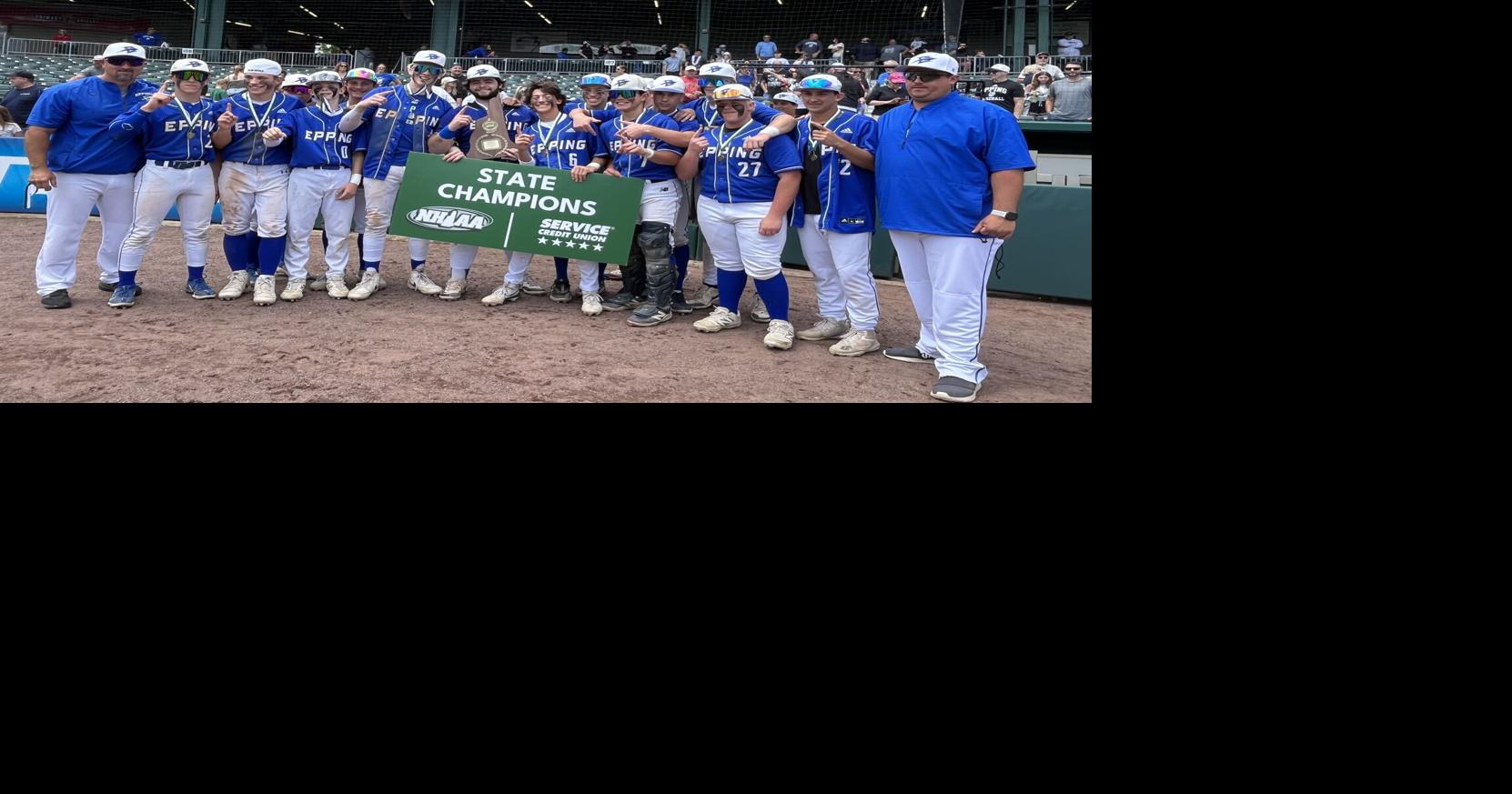 Epping baseball team wins first state title since 1992 behind Gallant&#39;s pitching gem and a hit parade