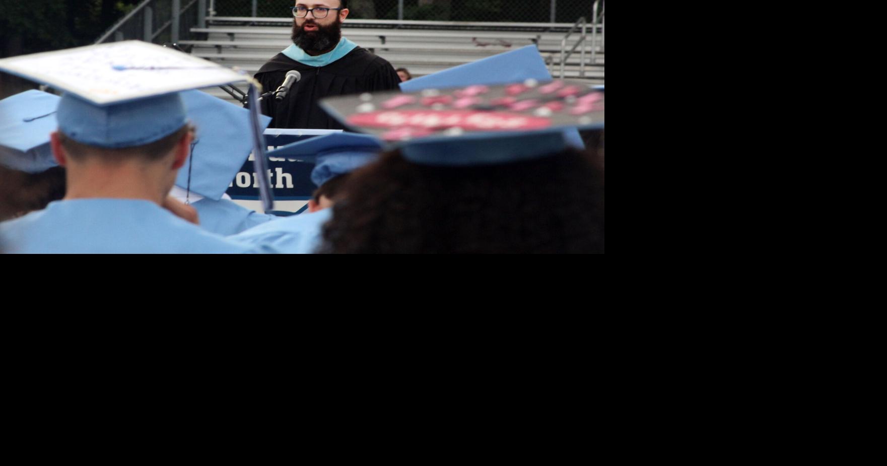 Nashua High School North graduates celebrate leveling up