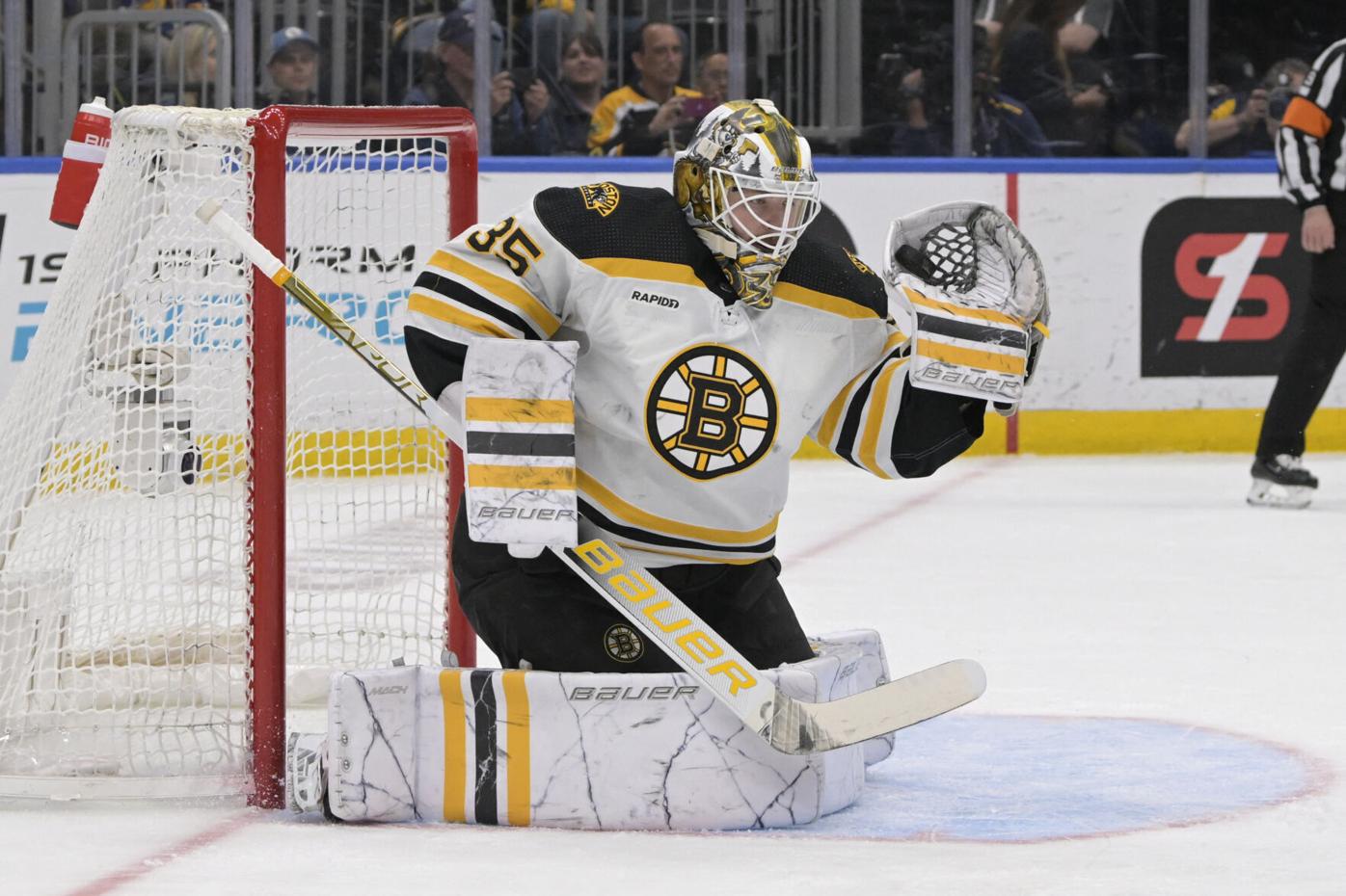 For Bruins goalies Jeremy Swayman and Linus Ullmark, success means