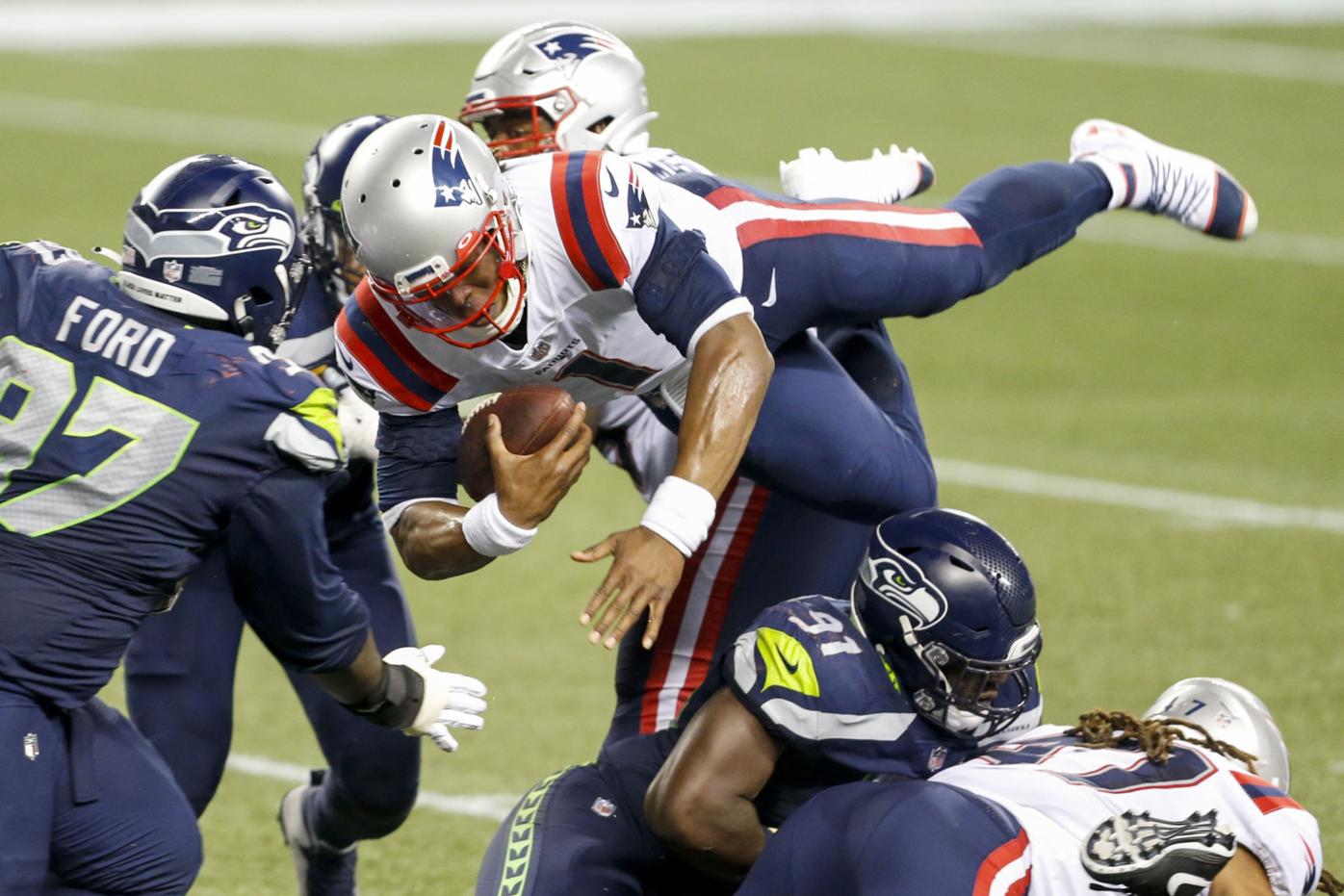 Cam Newton Proved He S Ready To Drive The Patriots Offense Patriots Unionleader Com