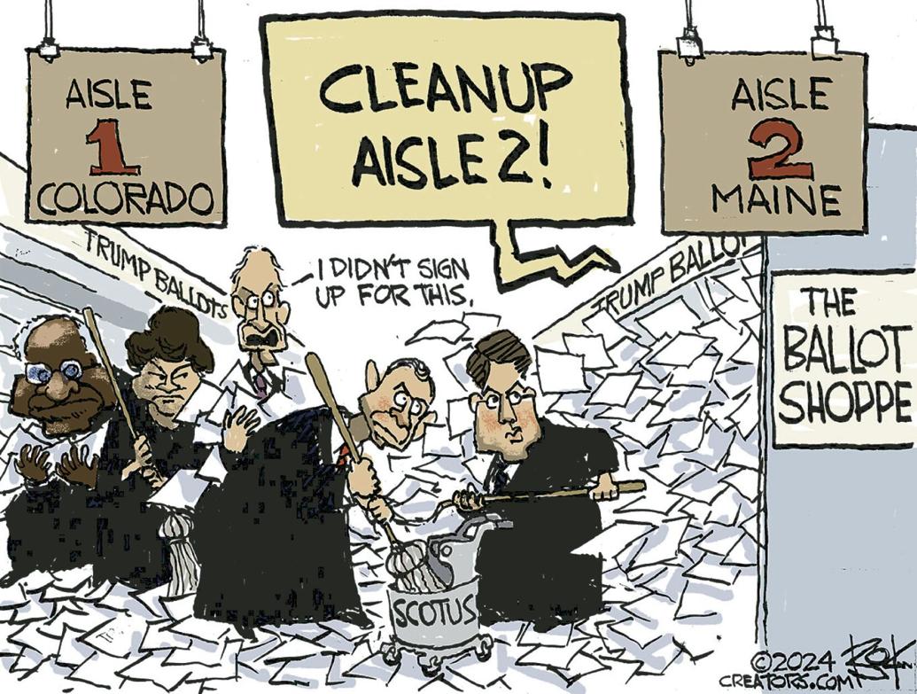 Editorial Cartoon Chip Bok Cartoons