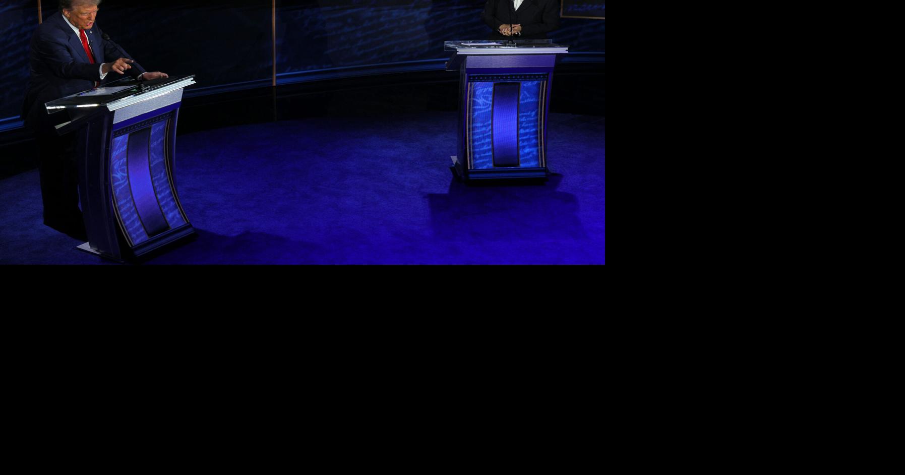 Harris puts Trump on defensive in combative debate | Voters First ...