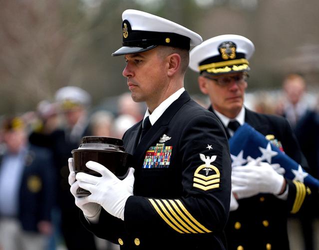 Navy funeral honors