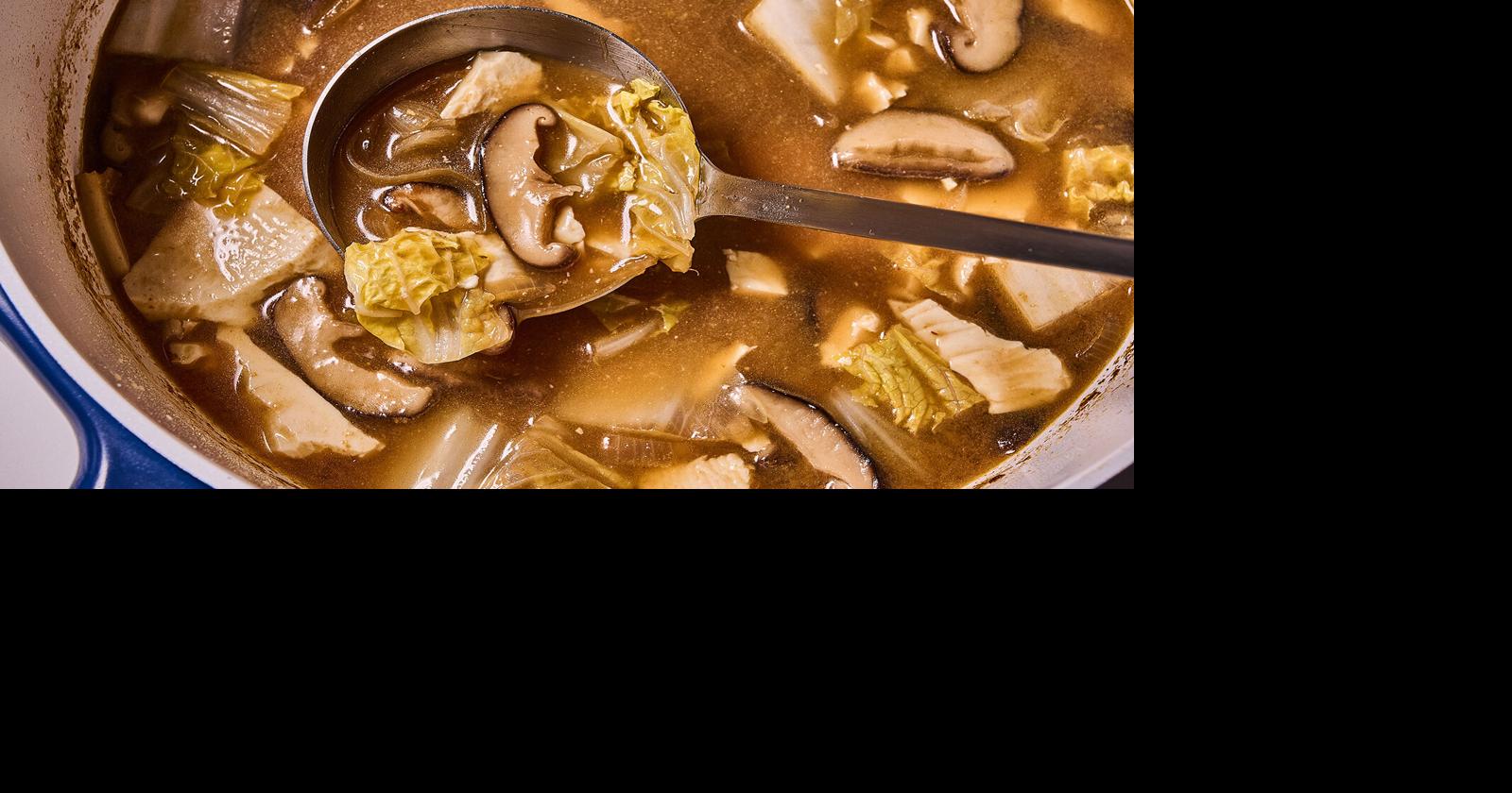 Soothe mind and body with this quick, comforting cabbage soup
