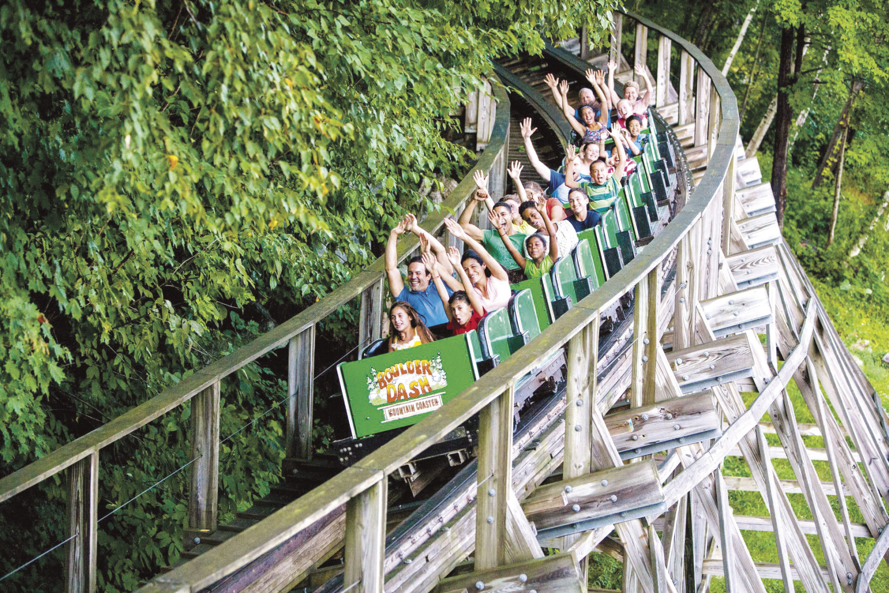 Is Connecticut s Boulder Dash rollercoaster the best wooden