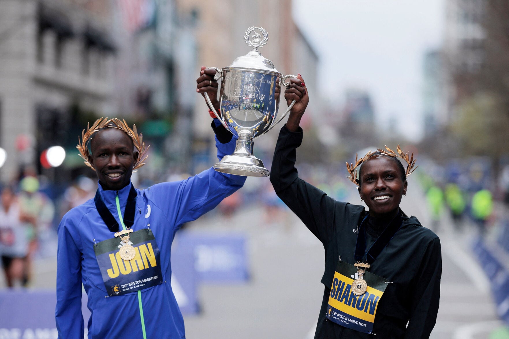 Kenya's John Korir shatters Boston Marathon course record | Sports