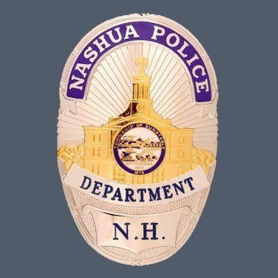 nashua police safety unionleader public department courtesy badge