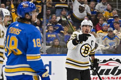 NHL: Boston Bruins at St. Louis Blues