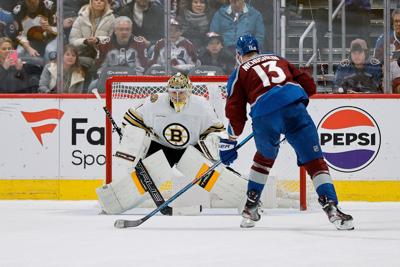 NHL: Boston Bruins at Colorado Avalanche