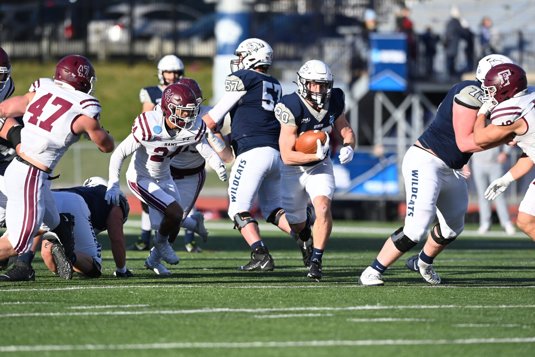 Laube’s Monster Day Leads UNH In FCS Playoffs | College Sports ...