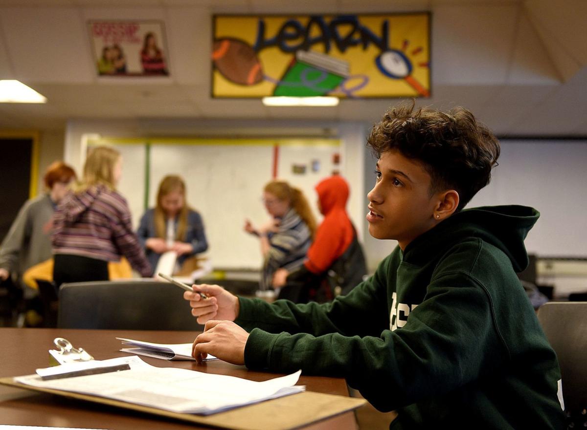 Hill middle school yearbook picture