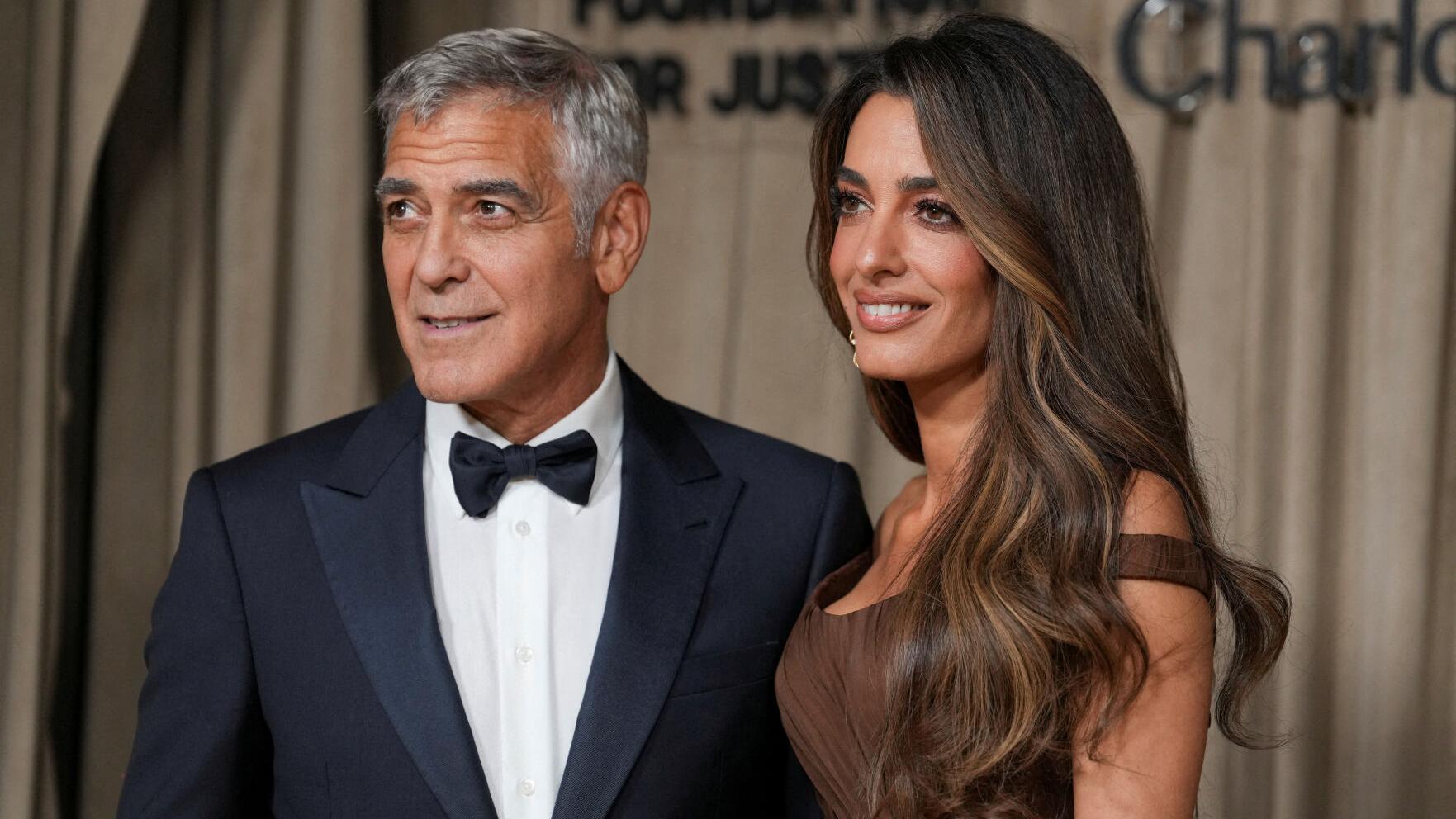 George Clooney, his wife Amal and their children obtain French citizenship  | Back Page | unionleader.com, image size:1763x992