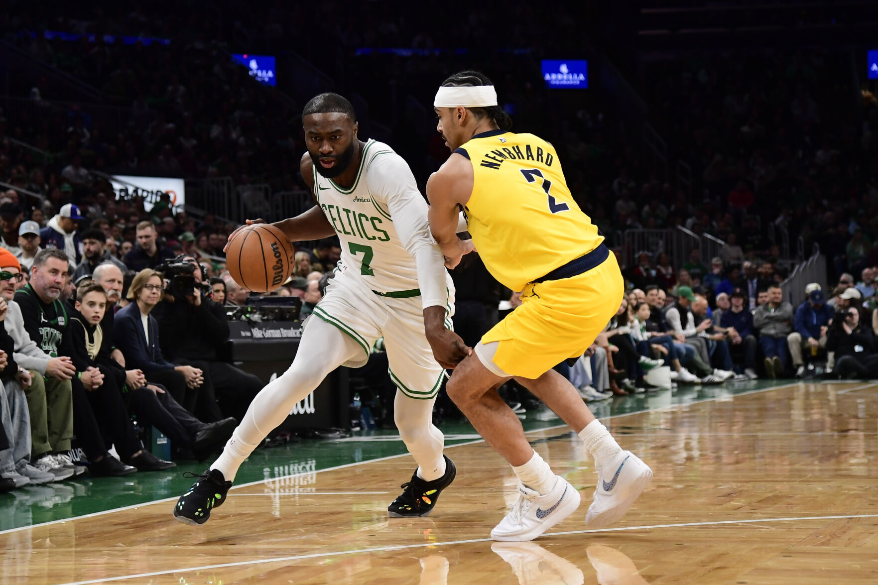 Jaylen Brown nets 31, Celtics take advantage of ice-cold Pacers