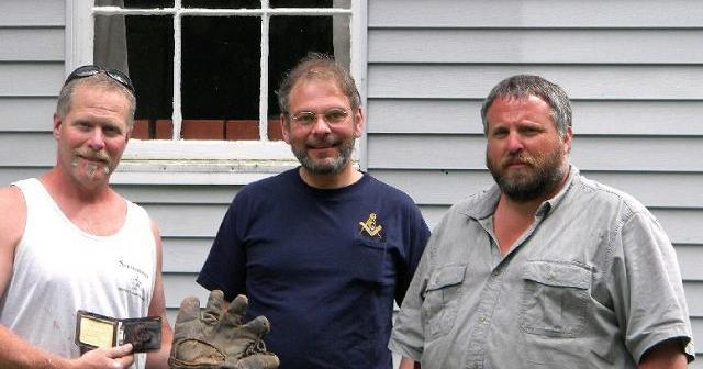 Found in Cornish: Wallet, baseball glove after 70 years
